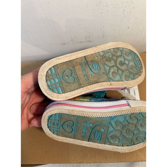 Skechers Twinkle toes size 8 rn#10383n 2 straps - Picture 3 of 4